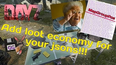 DayZ How to add loot economy to json on your Nitrado Server | Loot Economy breakdown