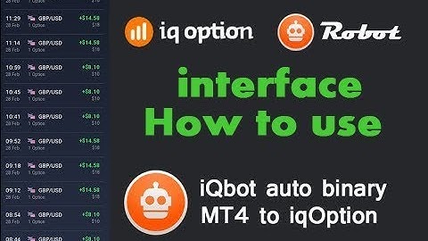 iq option autotrading binary options robot:  iQbot ( Super easy interface )