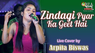 Zindagi Pyar Ka Geet Hai | Lata Mangeshkar | Souten (1983) || Live Cover By Arpita Biswas