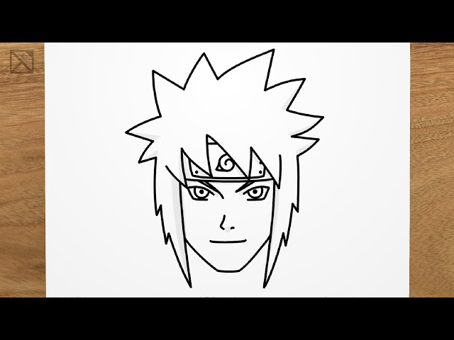 DESENHANDO MINATO NAMIKAZE (NARUTO SHIPPUDEN) / DRAWING MINATO UZUMAKI 