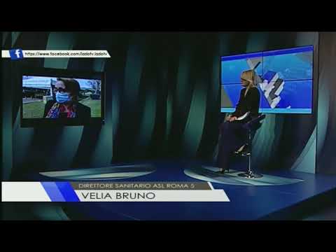 DriveIn Valmontone. Intervista al Direttore sanitario aziendale, Velia Bruno, su LazioTv