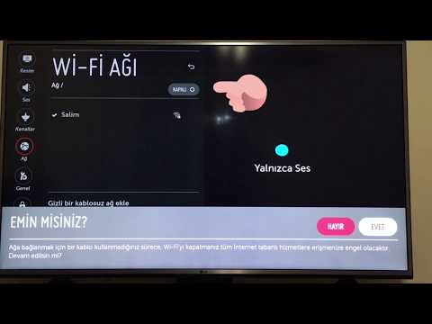 Video: Lg tv-yə qoşulmaq mümkün olmadı?