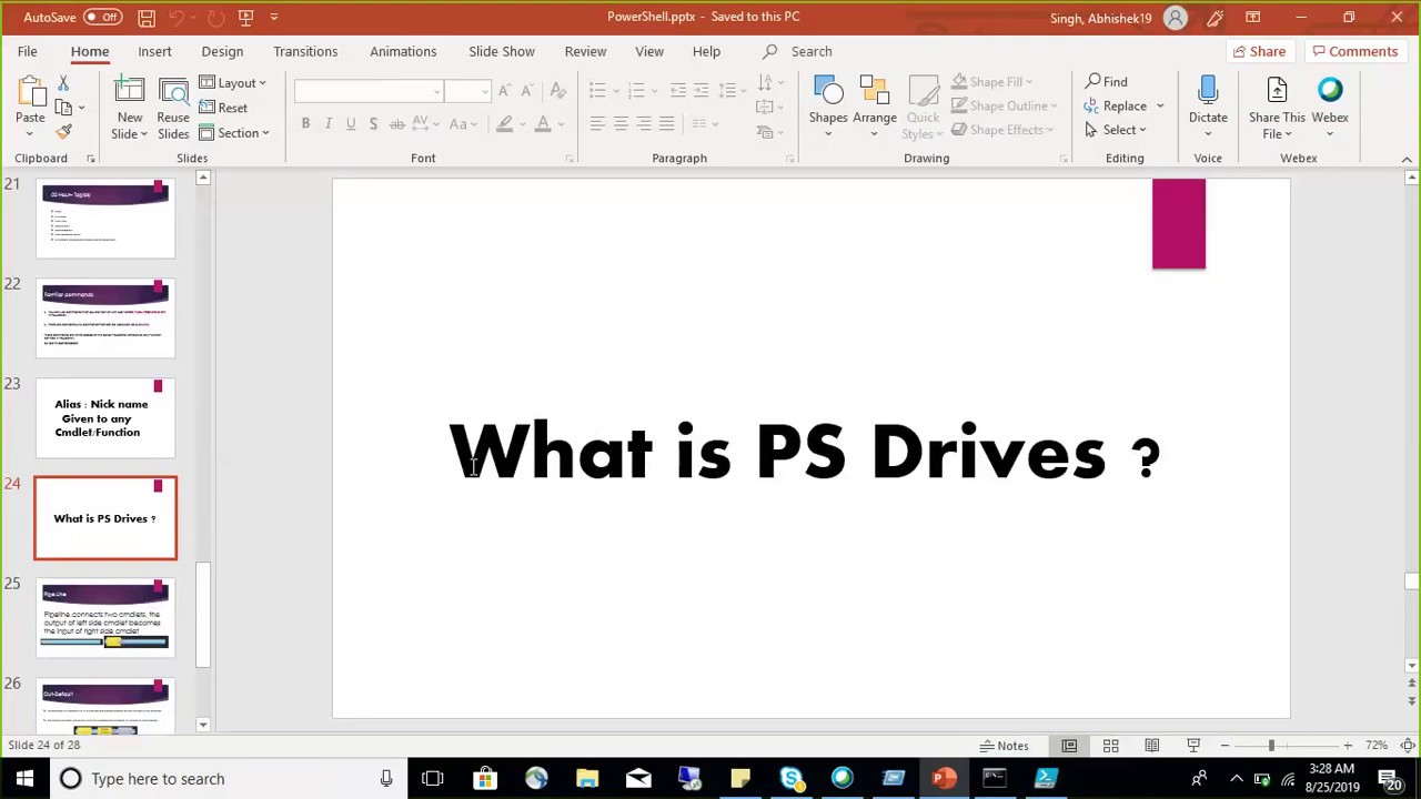 PowerShell Training for Beginners - Day02 : Alias and PSDrives - YouTube