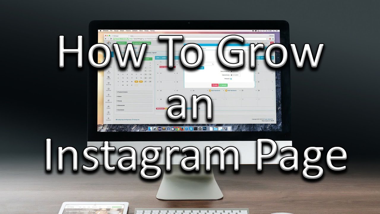 How To Grow an Instagram Page Organically - YouTube