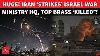 israeli War Hq Attacked Iranian Missiles smash Key Army Office Top Brass Killed  Watch
