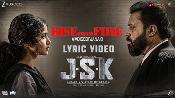 Thumbnail of Rise From Fire - Lyrical| Janaki V v/s State of Kerala | Suresh Gopi, Anupama Parameswaran | Ghibran