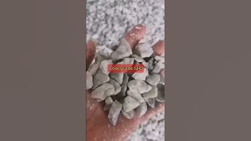 AI ore sorting machine sorting talc display #mineral #sortingmachine #machine #color sorting