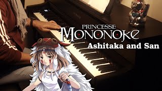 Princess Monoke - Ashitaka And San