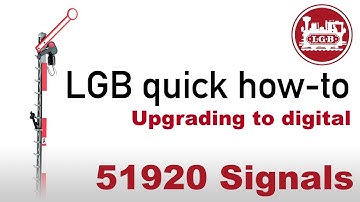 Digitizing the LGB 51920 Signal with a 55524 Decoder, 12070 Switch and Marklin CS3 Central Station.