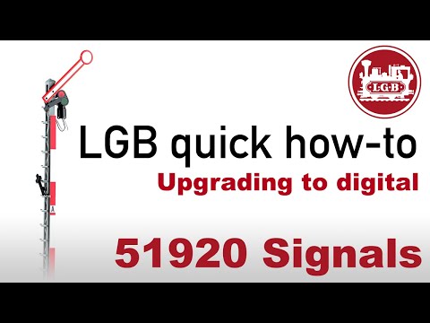 Digitizing the LGB 51920 Signal with a 55524 Decoder, 12070 Switch and Marklin CS3 Central Station.