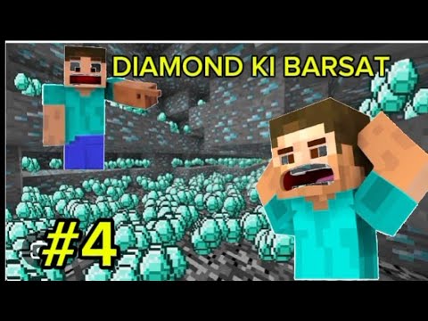 I FOUND SOO MANY DIAMONDS | MINECRAFT #4 - YouTube
