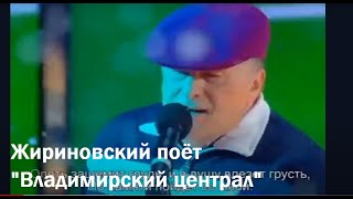 "Владимирский централ". Исполняют Владимир Жириновский, Серёга и Николай Валуев.