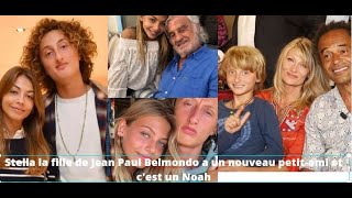 Stella la fille de Jean Paul Belmondo a un nouveau petit ami et  cest un Noah