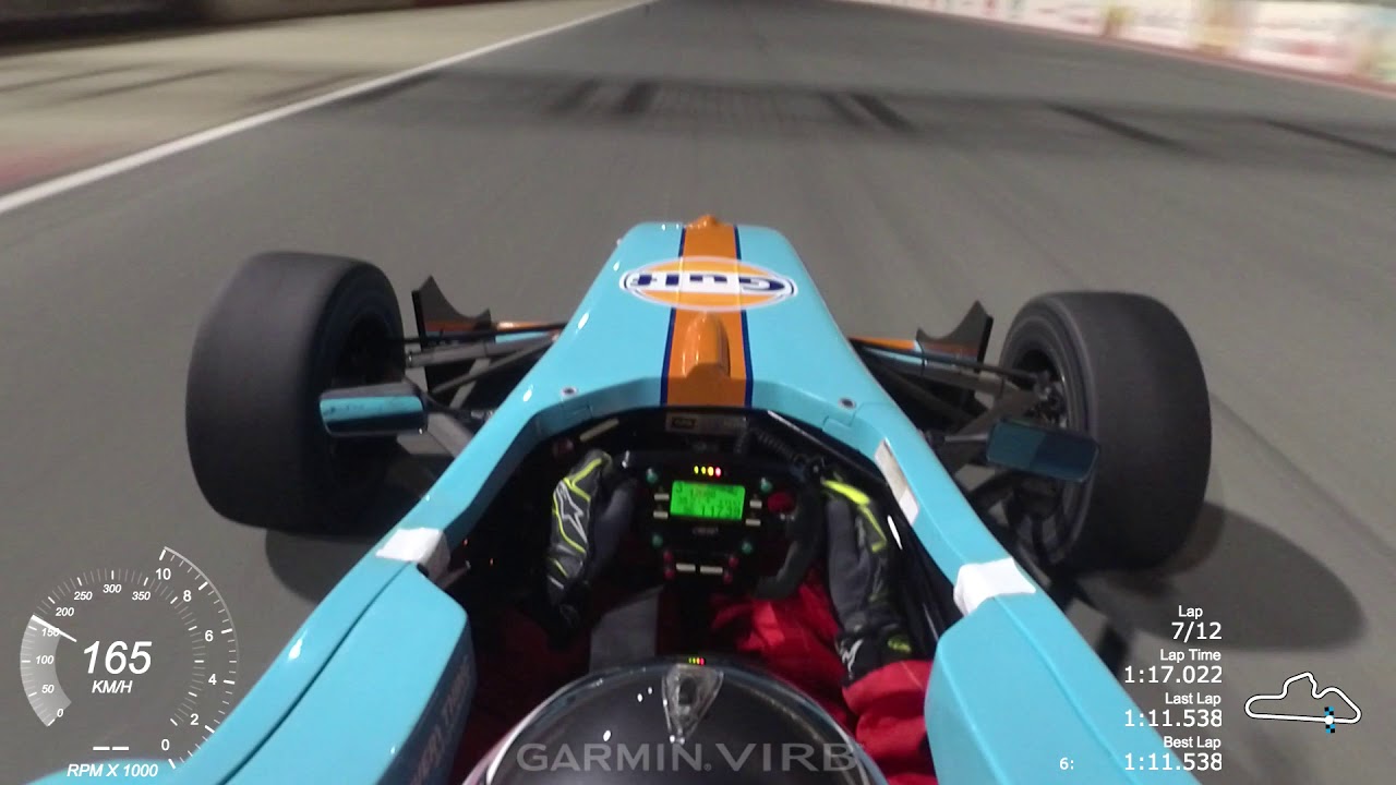 Day 2 of Formula Gulf 1000 Training