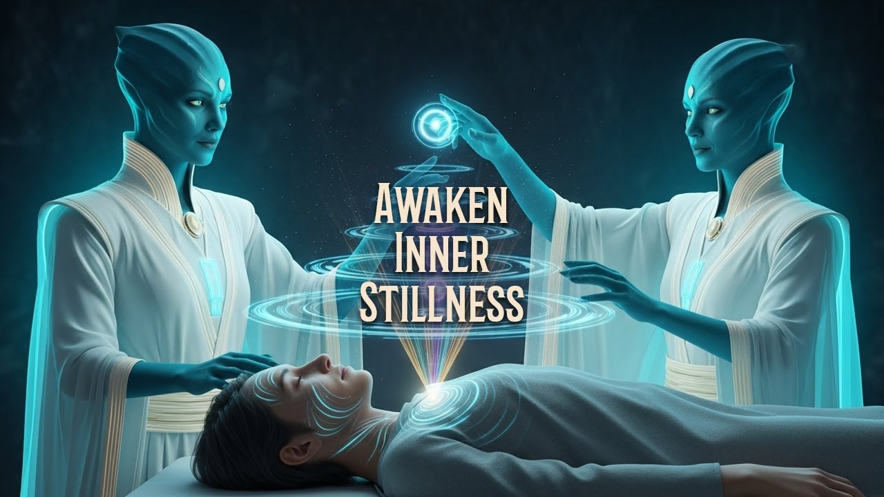 💎 Arcturian Healing Waves 528Hz | Deep Sleep Music to Awaken Inner Stillness
