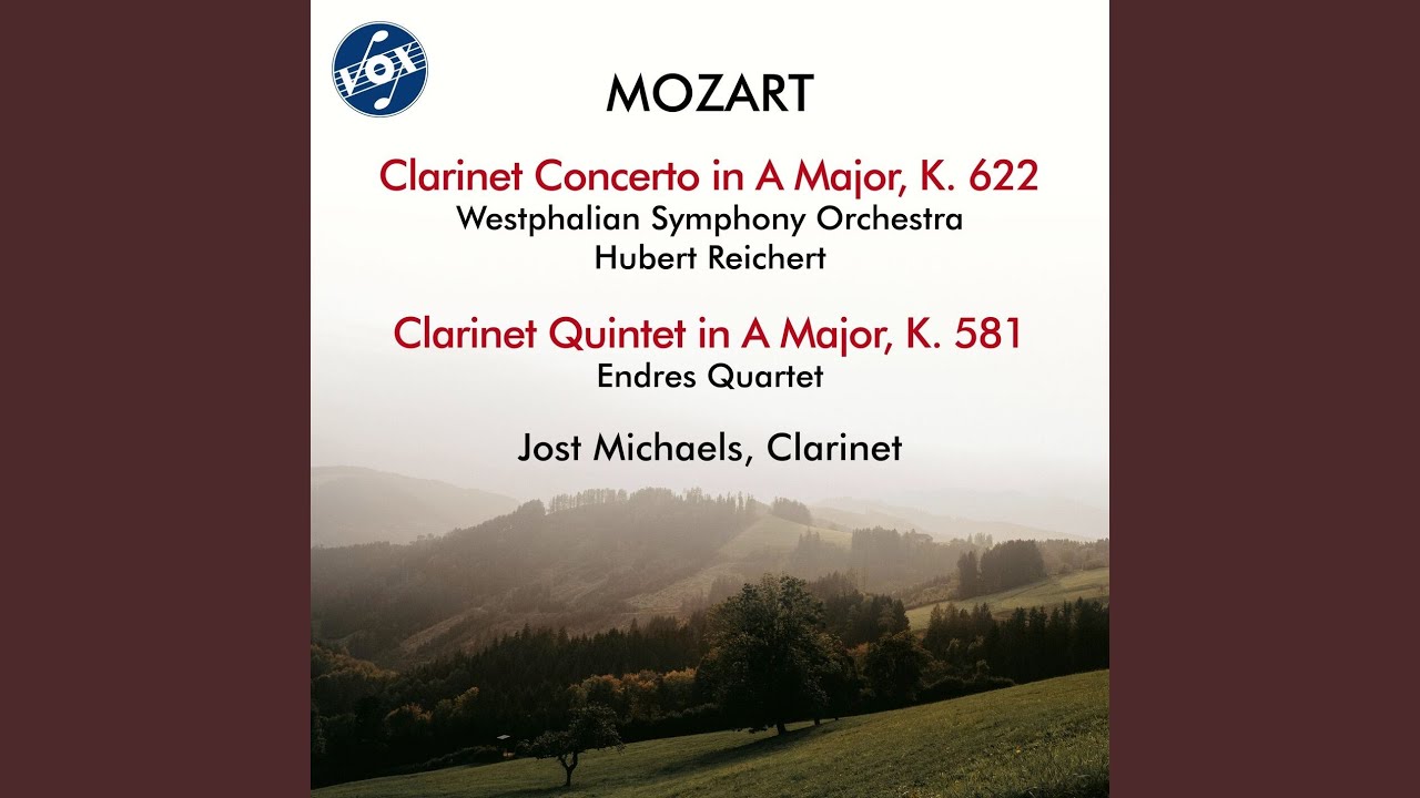 YouTube에서 Clarinet Quintet in A Major, K. 581 보기