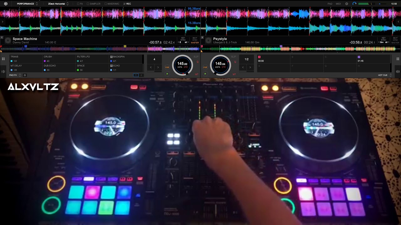 DDJ-1000 - Hard Bounce/PsyBounce/Melbourne Bounce Mix