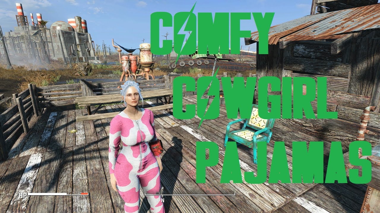 FALLOUT 4 MOD REVIEW Comfy Cowgirl Pajamas YouTube