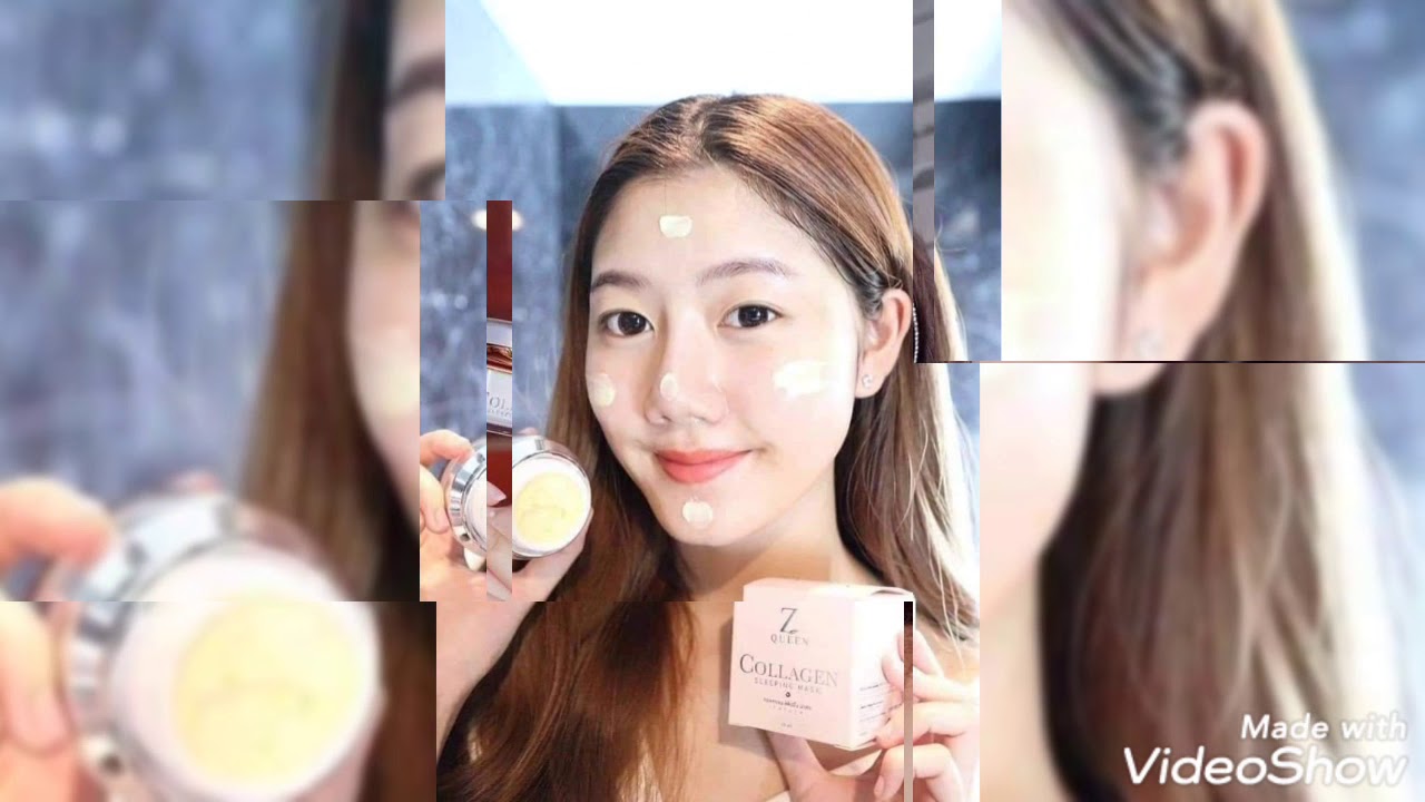 Z Queen Collagen sleeping mask Review YouTube