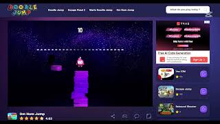 Om Nom Jump Can I Help Om Nom Reach New Heights?