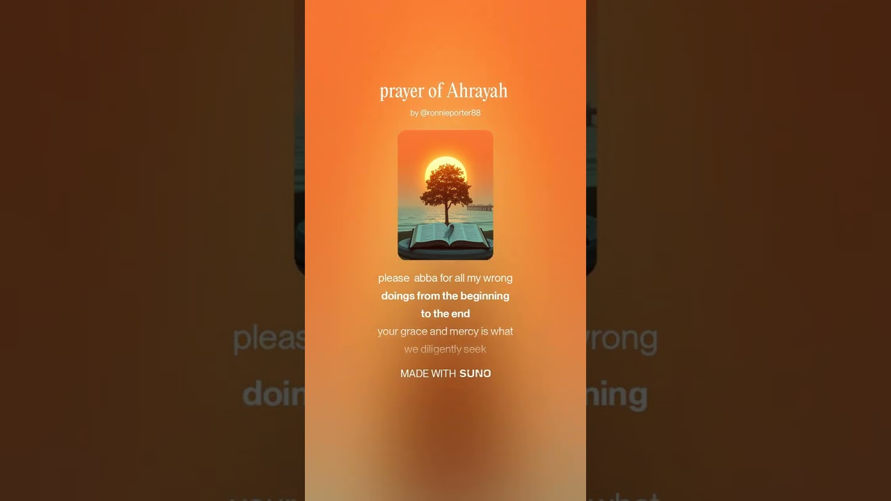 prayer of Ahrayah