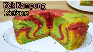 KEK KAMPUNG Sukatan Cawan VERSI KUKUS, lebih moist dan sedap 👍