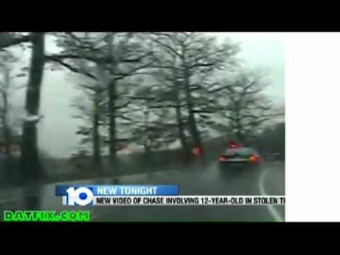 12yr Old Boy Steals 3 Cars While Leading Ohio Police On High Speed ...