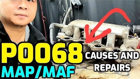 P0068 MAP/MAF Throttle Position Sensor Correlation Simple Fix and common Causes
