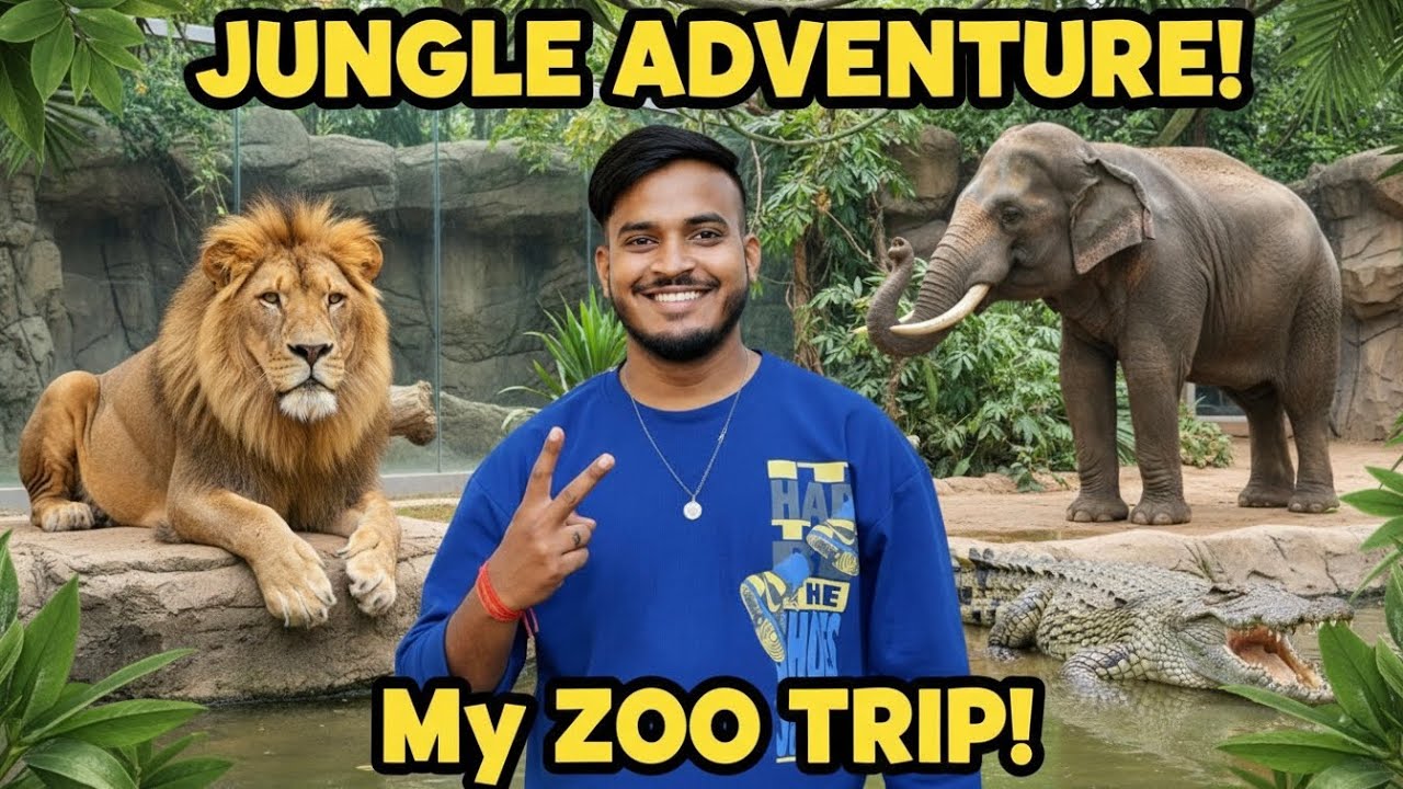 Delhi Zoo full video Vlog 4k 