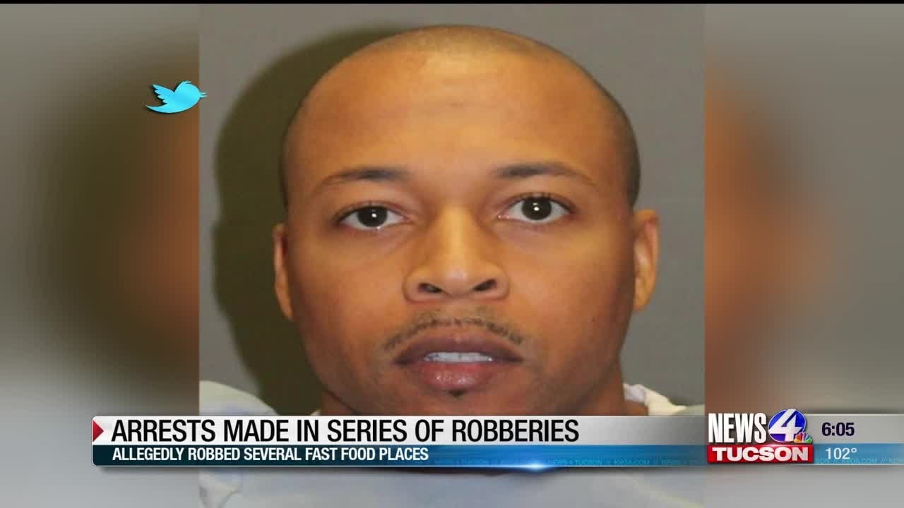 video phone beyonce mp3 Two arrested on 77 felony charges in robberies at Tucson fast-food chains