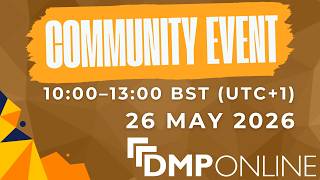 DMPonline Community Event 2026