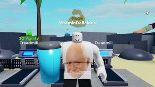 Building HUGE MUSCLES to Get Girls in Roblox