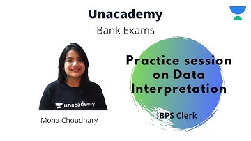 IBPS Clerk Pre | Data Interpretation | Mona Choudhary