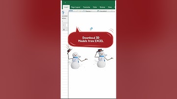3D model in EXCEL #shorts #3dmodel #excelshortvideo #shortvideo