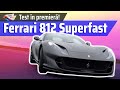 Test cu Ferrari 812 din Țiriac Collection: pe bune &quot;SUPERFAST&quot;!