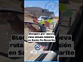 Protesta por la nueva ruta Santa Fe–Rosarito terminó en bloqueos y momentos de tensión.
