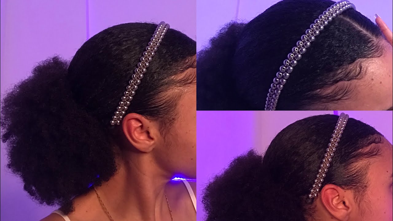 COMO FAZER PUXINHO LAMBIDO NO CABELO CRESPO|| PENTEADO