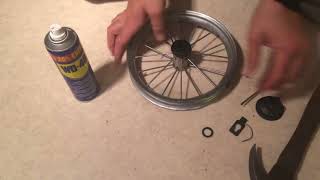 How to Disassemble the Locking Mechanism on an Emmaljunga Classic or Sports Wheel