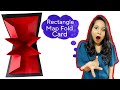 Rectangle map fold tutorial  pop up card tutorial  ss craft mantra