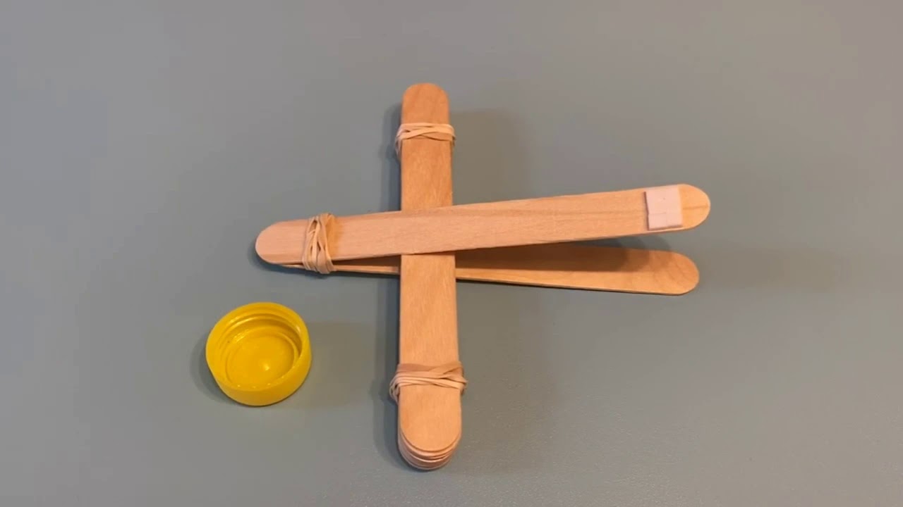 Catapult Tutorial Popsicle Stick Catapult Tutorial - YouTube