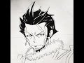 How to draw Silver Fullbuster (Fairy Tail)