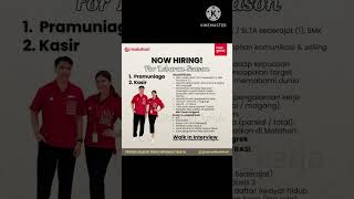 Lowongan kerja matahari mall taman anggrek walk interview for season lebaran pramuniaga \u0026 kasir
