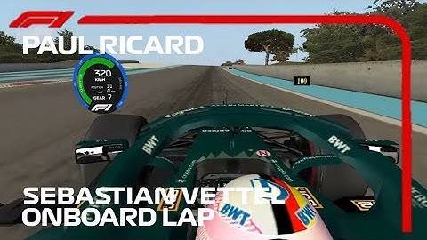 F1 Challenge 2021 IMT (indonesian Modding Team) Paul Richard - Sebastian Vettel Onboard Lap