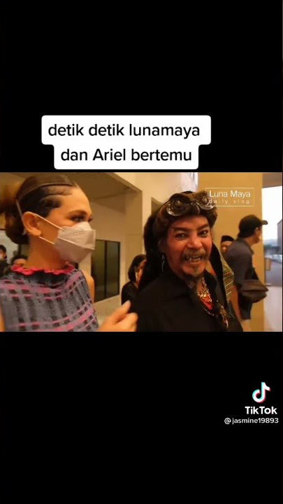 Canggung ‼️ Detik-detik Luna Maya Ketemu Ariel Noah #shorts