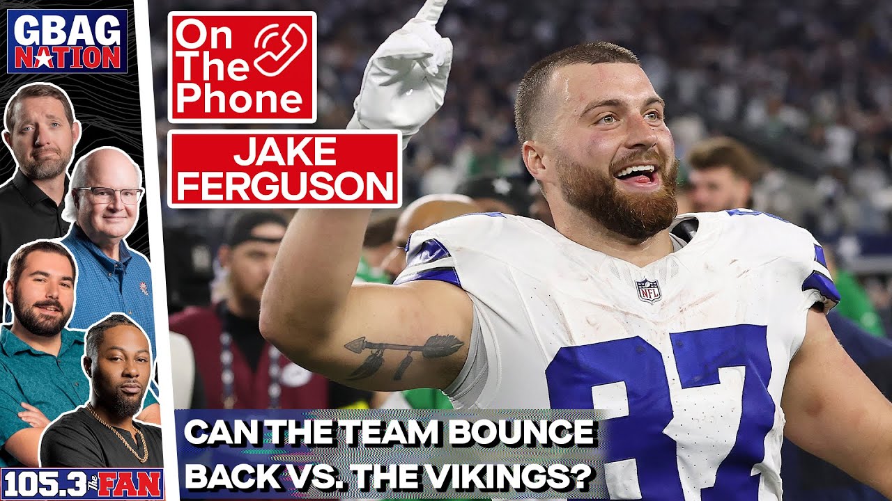 Jake Ferguson On Cowboys/Vikings, Pregame Rituals | GBAG Nation