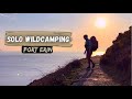 WILD CAMPING in PORT ERIN PARADISE • Ultralight Gear • DD SUPERLIGHT Tarp Tent • Wild Camping UK