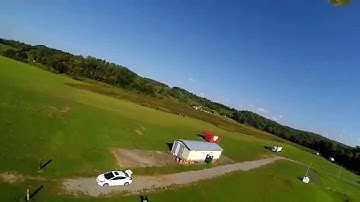 Syma X8C light mount and 1500mah lightweight battery test 2