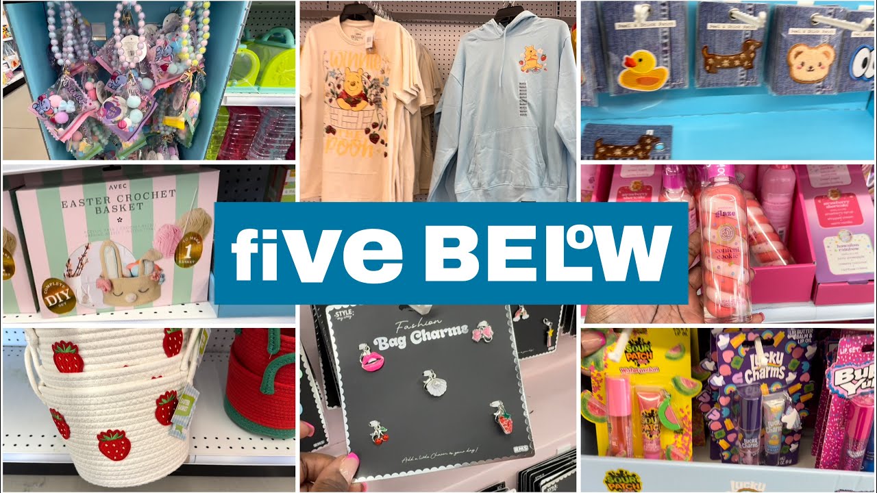 FIVE BELOW Винни-Пух * Hello Kitty * Стич * Пасха 2026. Совершенно новые наполнители для подарочн...