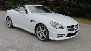 2015 Mercedes Benz SLK250 Hardtop Roadster | White | Martinsville, IN | 18188A Mercedes Slk 250 Roadster
