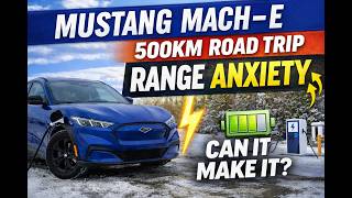 Mustang Mach-E Road Trip β‘ Grande Prairie to Edmonton (Real Range Test)